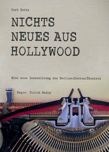 Nichts neues aus Hollywood | Flyer, 2017